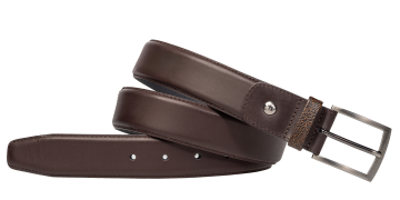 Floris van bommel De Belter 54.11 Dark Brown riem