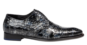 Floris van bommel De Stapper 63.03 Dark Blue veterschoen