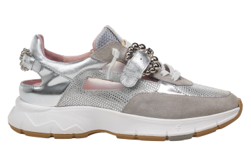 Floris van Bommel Daysi 08.02 Silver Sneaker