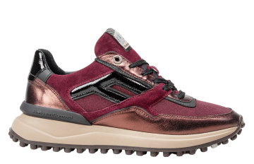Floris van Bommel Noppi 52.05 Bordeaux Sneaker