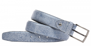 Flros van Bommel De Belter 42.65 Dark Blue riem
