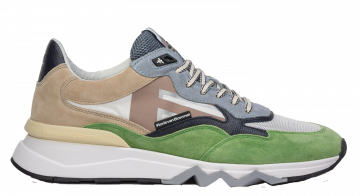 Floris van Bommel De Zager 02.65 Light Green Sneaker