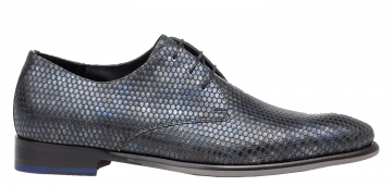 Floris van Bommel De  Stapper 63.00 G1/2 Dark Blue veterschoen
