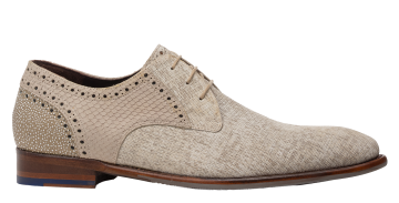 Floris van Bommel De Stapper 39.64 Light Brown veterschoen