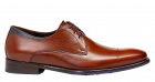 Floris van Bommel De Stijler 34.00 H Dark cognac veterschoen