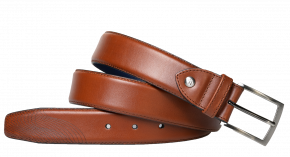 Floris van Bommel De Belter 36.03 Dark Cognac riem