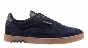 Floris van Bommel 16342/41 G1/2 blue suède Sneaker.