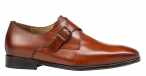 Van Bommel Matra 03.00 Dark cognac gespschoen