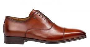Van Bommel SBM-30088-24-01 H cognac leer veterschoen.