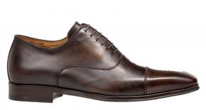 Van Bommel SBM-30088-21-01 H bruin leer veterschoen.