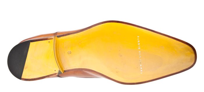 Floris van Bommel 14095/00 G1/2 cognac veterschoen